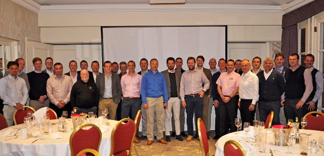 The attendees at an Evening with Dubai Golf