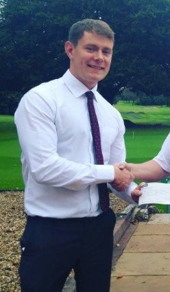 Pictured – Young Manager Bursary Winner John Jackson