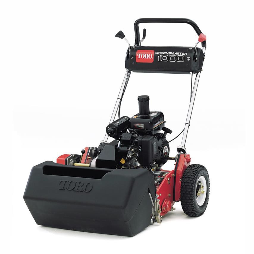 Innovative then and today, Toro’s Greensmaster 1000 pedestrian mower remains a best seller 28 years on from its launch