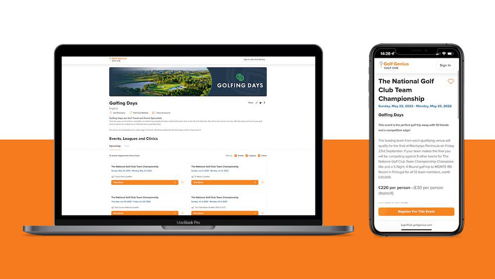 Golf Genius Software launches integrated event marketing tool Golf Hub￼