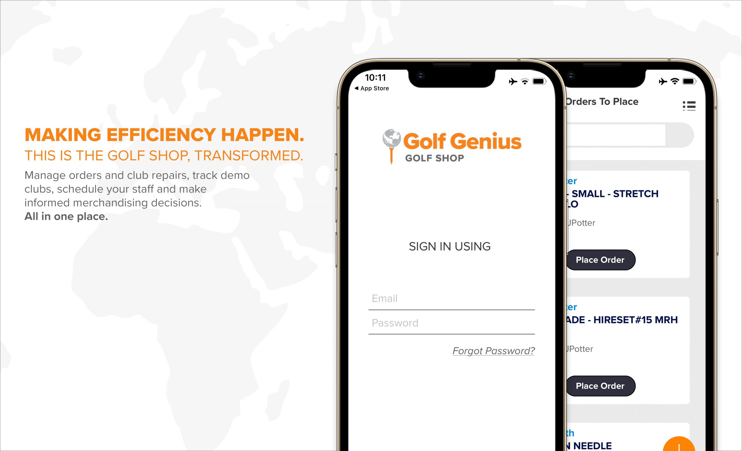 GOLF GENIUS LAUNCHES GOLF SHOP PRODUCT FOR PGA PROFESSIONALS