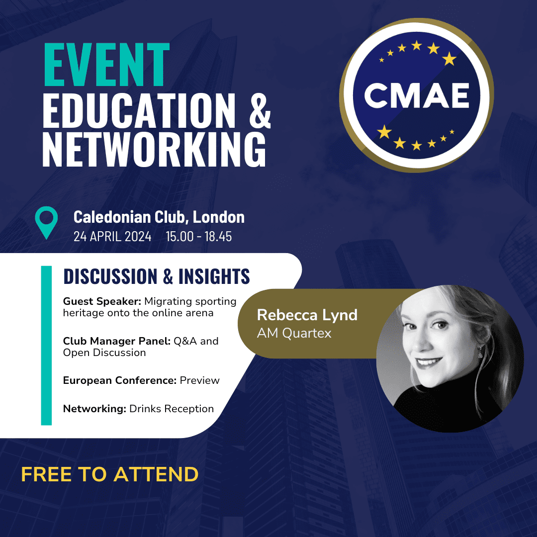 Join CMAE for an afternoon of education and networking