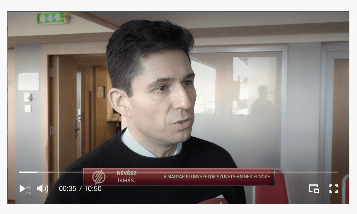 CMAE’s Management Development Programme Featured on Hungarian National TV
