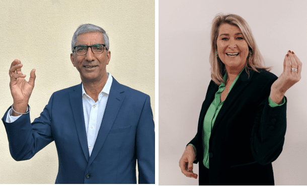 Dynamic Duo Darshan Singh and Jules Murray team up to present on diversity at European Conference