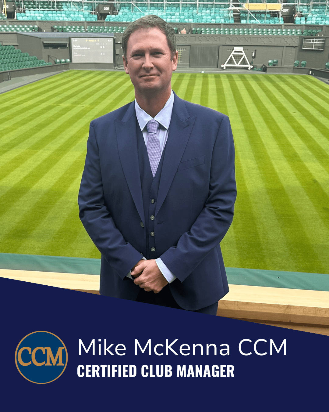 Amata Spring’s Mike McKenna Achieves Prestigious Certified Club Manager Designation