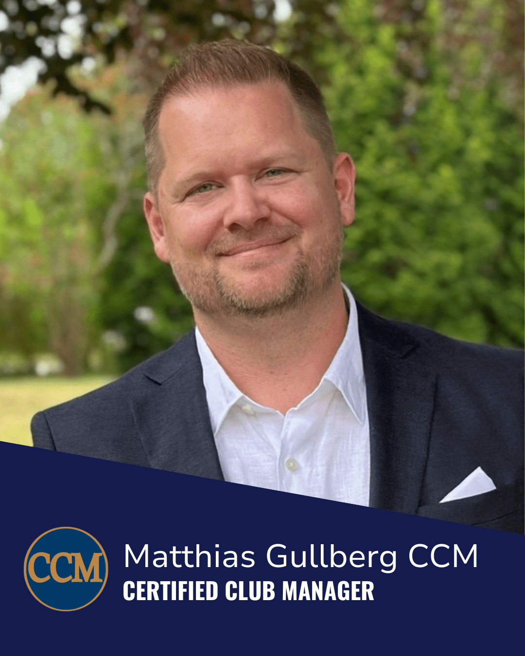 Matthias Gullberg Becomes First Certified Club Manager (CCM) in Norway