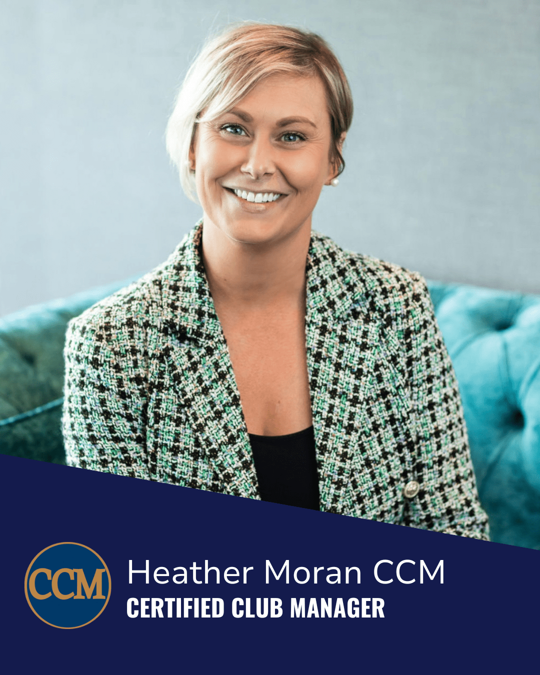 Heather Moran Achieves Certified Club Manager (CCM) Designation