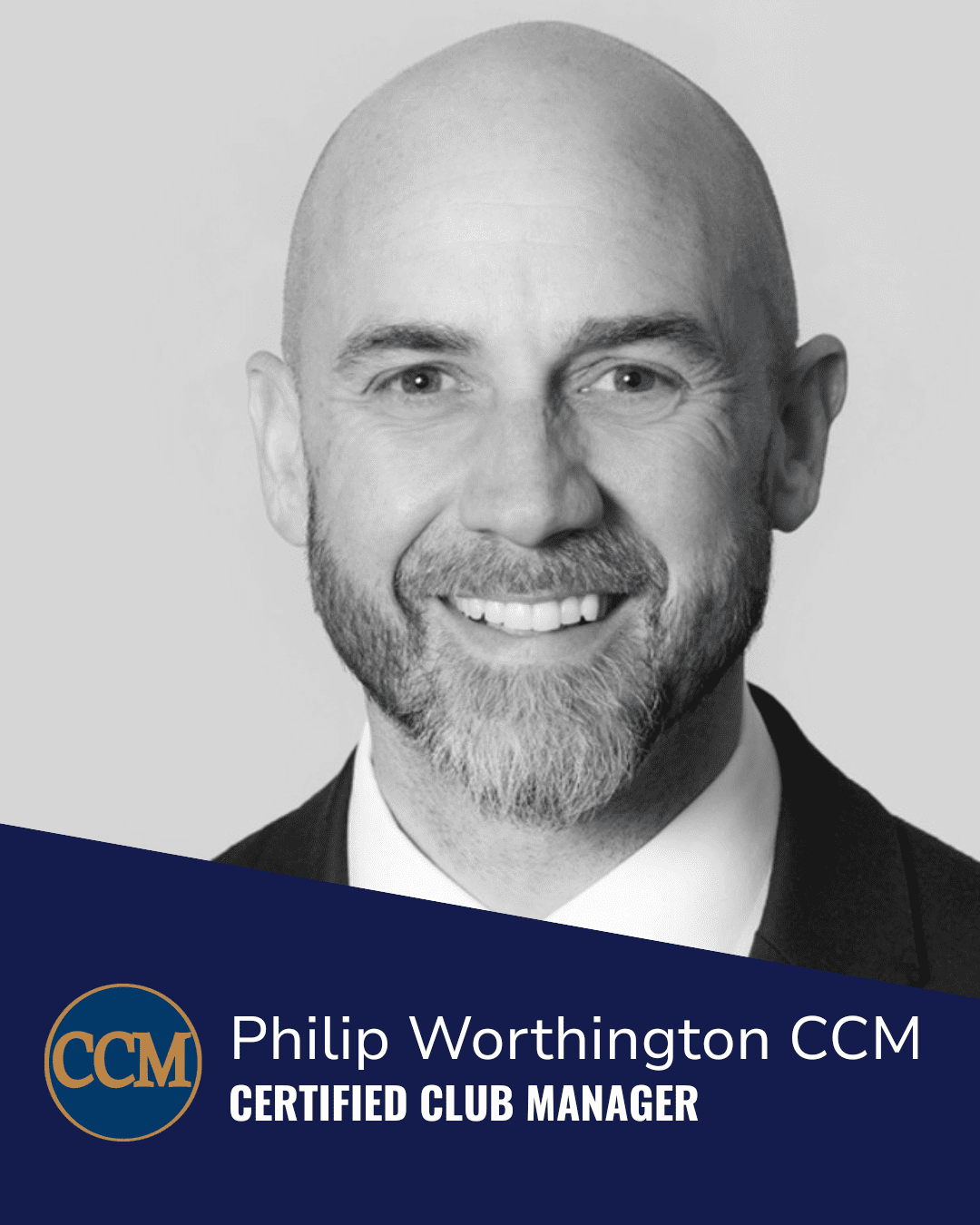 Philip Worthington Achieves Certified Club Manager (CCM) Designation